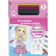 Livro de Pintura do Pequeno Artista: Fashion Livro de Pintura do Pequeno Artista: Fashion