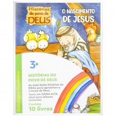 Mini histórias do povo de Deus c/10 Und