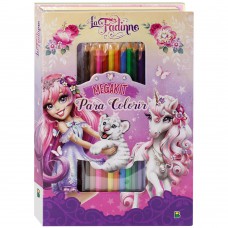Megakit para Colorir: La Fadinne