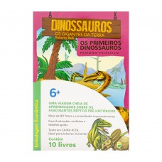 Dinossauros. Os gigantes da Terra - Kit c/10 Und. Dinossauros. Os gigantes da Terra - Kit c/10 Und.