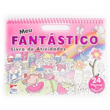 Meu grande livro de rabiscar e pintar: Meu Fantástico