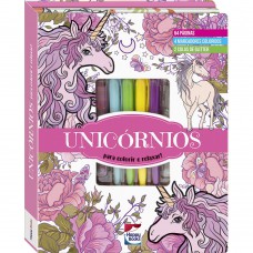 Meu Superlivro Brilhante de Arteterapia! Unicórnios