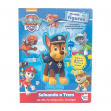 Paw Patrol-Hist. com figuras:Salvando o Trem Paw Patrol-Hist. com figuras:Salvando o Trem