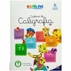 Escolinha Caderno de Caligrafia