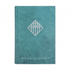 Bíblia de Estudo Thomas Nelson NVI, Letra tradicional, Fonte Leitura Perfeita, com mapas e mais de 50 mil recursos, Capa dura Verde